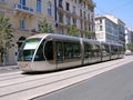 Tram in Nice Royalty Free Stock Photo