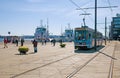 Tram in Oslo. Norway