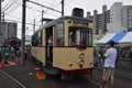 Tram presented to Hiroshima City by the City of Hannover, Germany