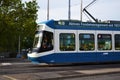 Tram ride in switzerland