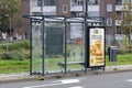 Tram Stop With McDonalds Billboard At Diemen The Netherlands 31-10-2022