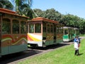 Tram at Taman Buah Mekarsari Lake Side