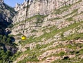 Tram to Montsarat Monastery Royalty Free Stock Photo