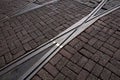 Tram Tracks in Amsterdam