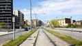 Tram tracks in Collblanc