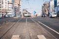 Tram tracks Royalty Free Stock Photo