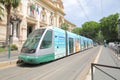 Tram train Rome Italy