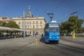 A Tram in Zagreb, Croatia