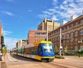 Tramcar in Minneapolis Royalty Free Stock Photo