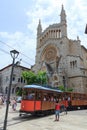 Tramcar in Soller, Majorca