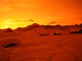 Tramonto attraverso la mia maschera da snowboard Royalty Free Stock Photo