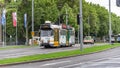 Trams are a major form of public transport in Melbourne. The network consists of 250 kilometres of double track, 493 trams, 24