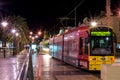 Trams at Moseley Square, Glenelg