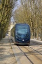 Bordeaux town and his tram