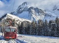 Tramway du Mont Blanc Royalty Free Stock Photo