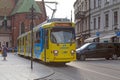 Tramway of Line 71 in Krakow