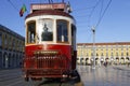 Tramway in Praca do Commercio