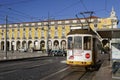 Tramway in Praca do Commercio