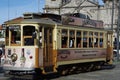 Tramway retro city of Porto