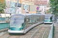 Tramway in Strasbourg, France