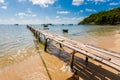 Tran Hung Dao beach Phu Quoc Vietnam Royalty Free Stock Photo