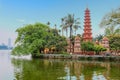 Tran Quoc Pagoda, Hanoi, Vietnam Royalty Free Stock Photo