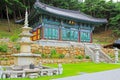 Korea Tranditional Buddhist Temple Royalty Free Stock Photo