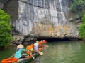 Trang An River Ninh Minh and Bai Dinh Mountain ranges in Vietnam