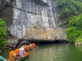 Trang An River Ninh Minh and Bai Dinh Mountain ranges in Vietnam