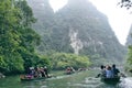 Trang An tourist area, Ninh Binh province, Vietnam.