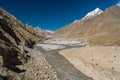 Trango tower family, Lobsang spire and river, K2 trek, Pakistan