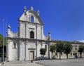 Trani, Italy - XVIII century Church of St. Dominic - Chiesa di San Domenico - at the Piazza Plebiscito square in Trani old town