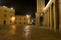 Trani by night- Arch of cathedral