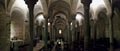 Trani - Panoramic photo of the crypt of the cathedral