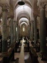 Trani - Interior of the crypt of the cathedral