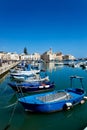 Trani Puglia Salento Italy. The harbour