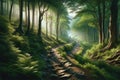 Tranquil Appalachian Trail Scenery