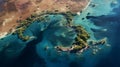 Tranquil Australia A Photorealistic Aerial View Of Vibrant Island Landscapes