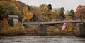 pedestrian bridge to Bucks county