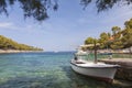 Tranquil Beach Lagoon on Hvar Island, Croatia