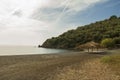 Tranquil beach in Lesvos Island, Greece Royalty Free Stock Photo