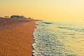 Tranquil Beach Sunrise Royalty Free Stock Photo