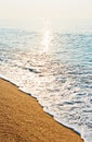 Tranquil Beach Sunrise Royalty Free Stock Photo