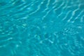 Tranquil Blue: Abstract Nature Background of Defocused Clear Water Surface Texture Royalty Free Stock Photo