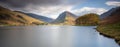 Tranquil Buttermere toward Fleetwith Pike Royalty Free Stock Photo