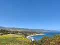 Tranquil coastal area featuring trails and rocky coves of Santa Catalina Island.