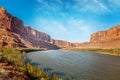 The Colorado river close to the Arches National Park in Utah