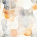 Tranquil Harmony: Seamless Watercolor Pattern