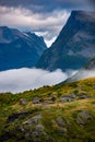 Tranquil Highland Landscape in Norway\'s Historic Strynefjellet Valley