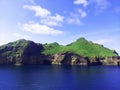 Tranquil island in Vestmannaeyjar archipelago with stunning coastal landscapes and serene atmosphere